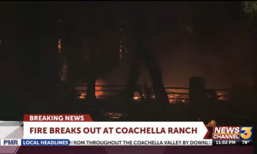 Incendio en Coachella destruye una casa